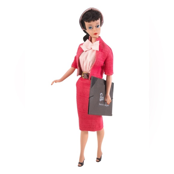 Jaegar Bright Red Vintage Great Britain Business Dress - Picture 2 of 7